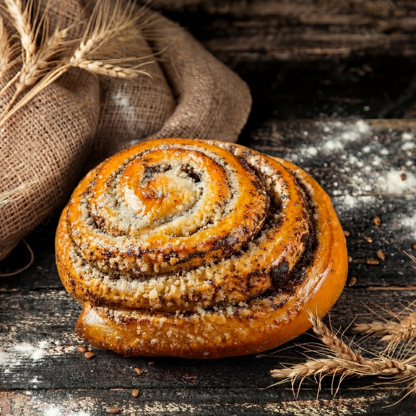 Poppyseed Sweet Bun